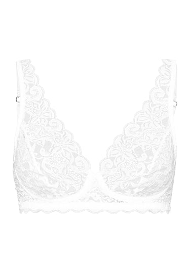 71465 Luxury Moments Lace Soft Cup Bra - 101 White